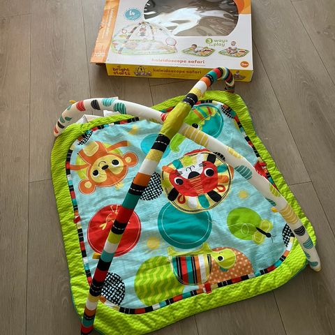 Zig zag babygym med leker