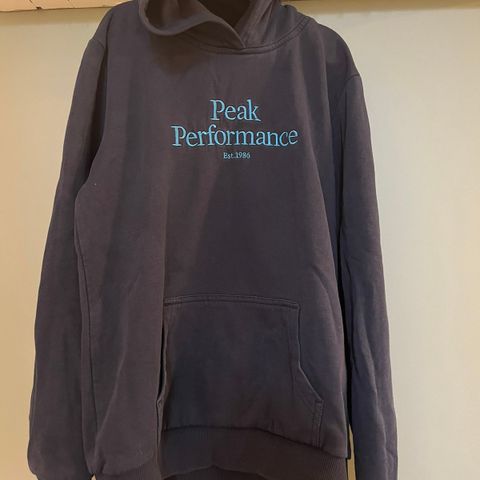 Peak performance hoodie str 160/xs