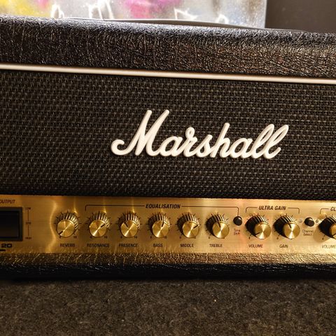 Marshall dsl rør forsterker tube amp 20 watt