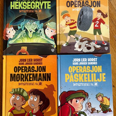 Barnebøker Jørn Lier Horst Detektivbrå nr 2