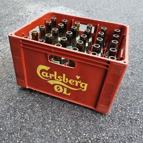 Carlsberg og Tuborg ølkasser