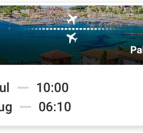 Flybilletter tur/retur Mallorca