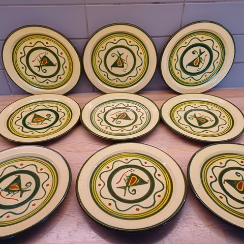 Keramikk Middagstallerken