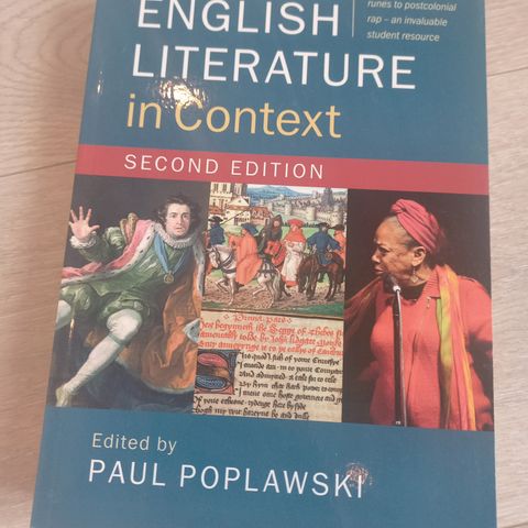 English literature in context - engelsk pensum