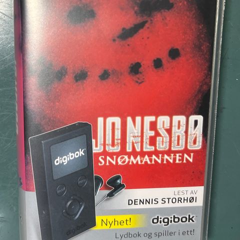 LYDBOKEN SNØMANNEN skervet av JO NESBØ