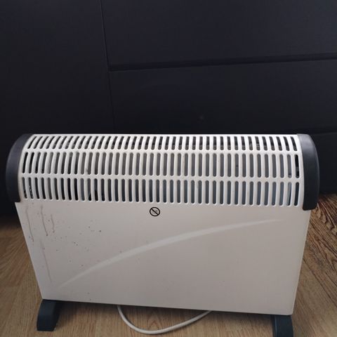 Radiator med vift.