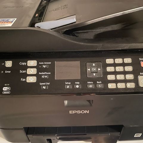 Epson WP 4535 - printer og scanner  + div blekk