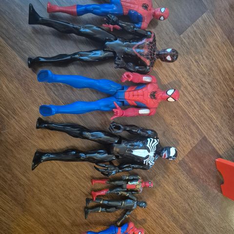 Spiderman figurer