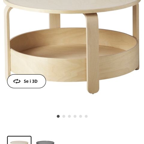 Borgeby bord fra Ikea