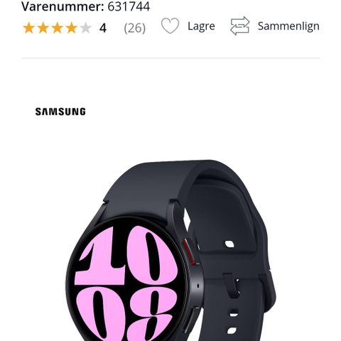 Samsung galaxy watch 6 bt 40mm