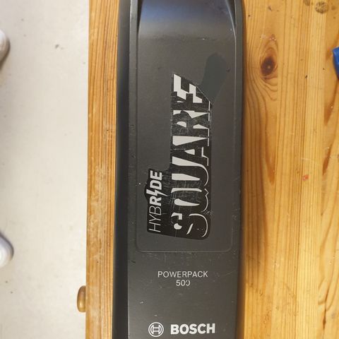 Bosch powerpack batteri