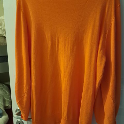 Orange genser str L
