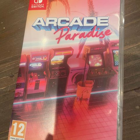 Nintendo switch spill Arcade paradise selges