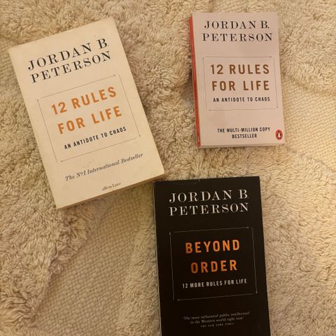 Jordan Peterson 12 rules for life, beyond order