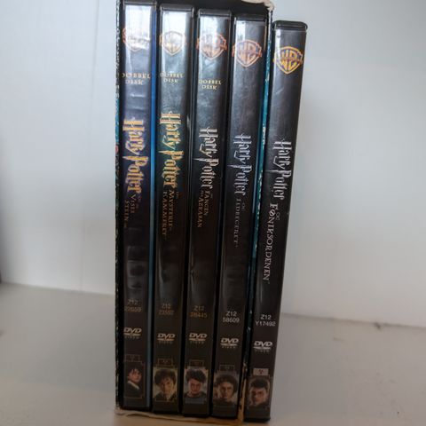 Harry potter 1-5