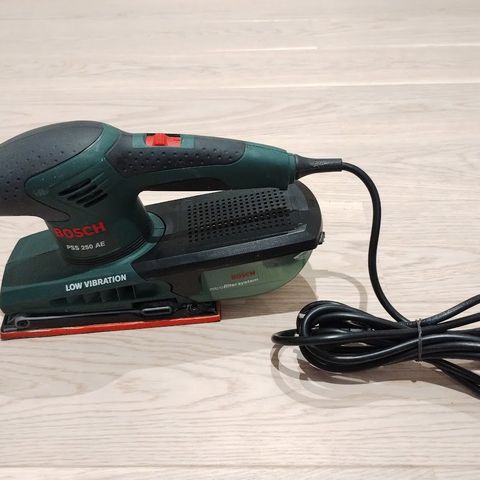 BOSCH Plansliper PSS 250 AE - Slipemaskin 250W