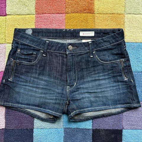 Olashorts/denimshorts fra H&M Str S (14 år+)