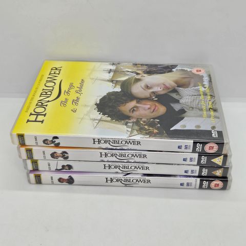 4 stk Hornblower dvd