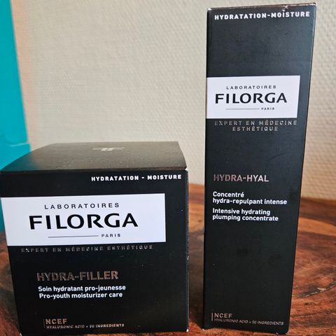 Filorga Hydra Filler dagkrem og Hydra Hyal Serum