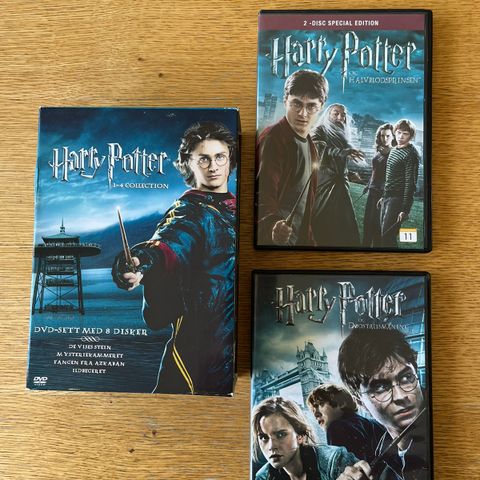 Harry Potter DVD'er