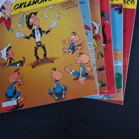 Lucky Luke nr 65 til nr 71