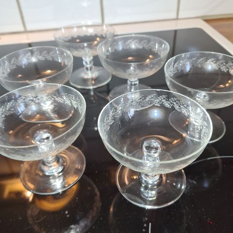 Vintage cocktailglass