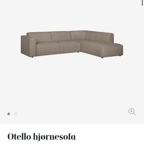 Otello sofa fra Bohus