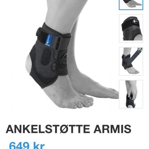 Ankelstøtte Armis