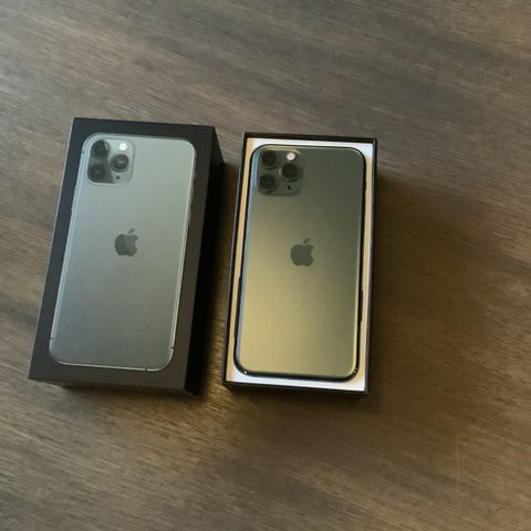 Strøken Iphone 11pro 256Gb (1,4 år gammel)