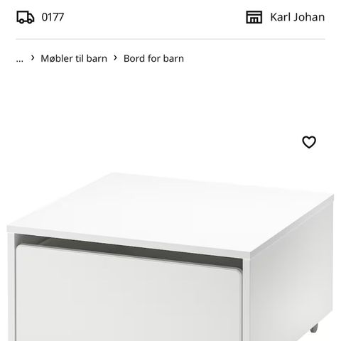 Selger 3 Ikea skuffer med oppbevaring til seng