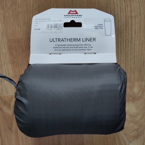 Ultratherm Liner Long Innepose til sovepose 245x75 cm 260g