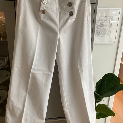 Hvit bukse fra Ralph Lauren