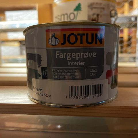 Fargeprøve: Jotun Diskret