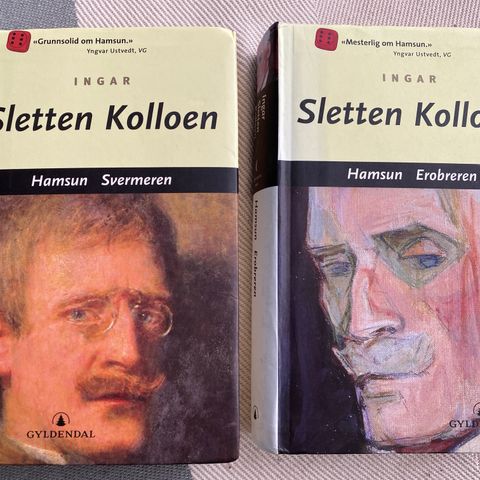 KNUT HAMSUN - Svermeren og Erobreren Ingar Sletten Kolloen. BIOGRAFIER