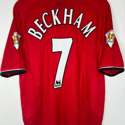 Manchester United 00-02 Beckham fotballdrakt
