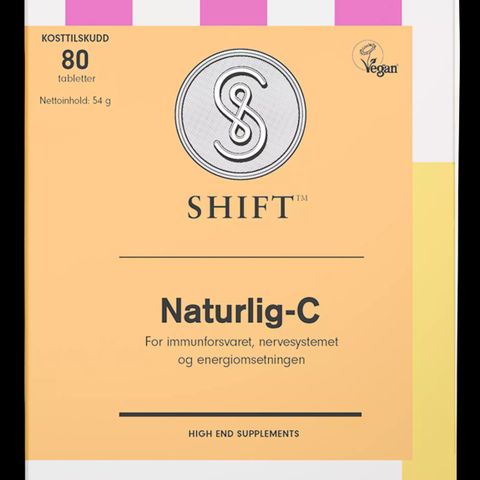SHIFT™ Naturlig C 80 tabletter