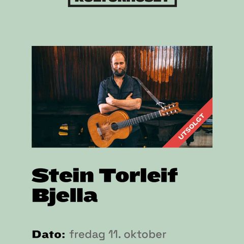 Stein Torleif Bjella Drammen Kulturhus 10.oktober