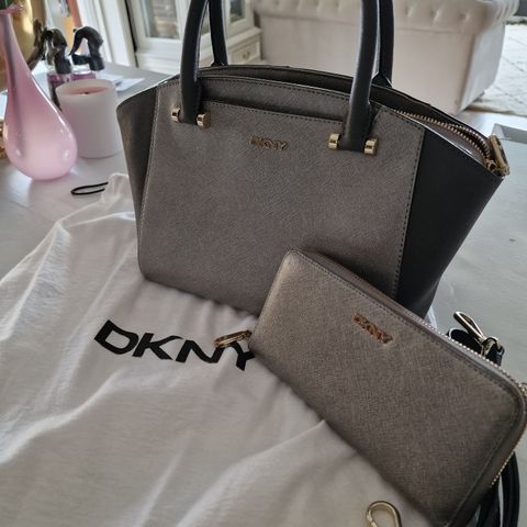 DKNY veske med pengebok