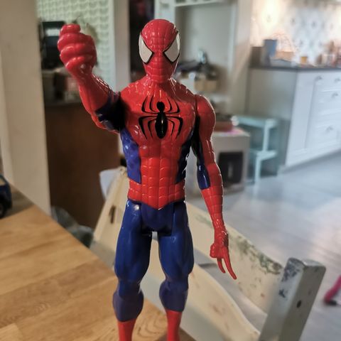 Spiderman figur, stor