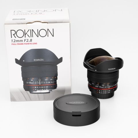 Rokinon 12mm F2.8 Fisheye til Nikon