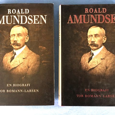 ROALD AMUNDSEN - komplett biografi i 2 bind