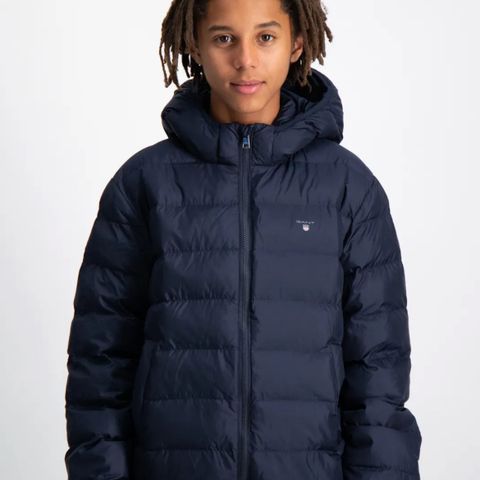 Blå Gant puffer jacket