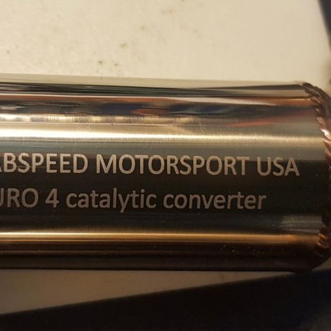 Fabspeed euro 4 catalytic converter