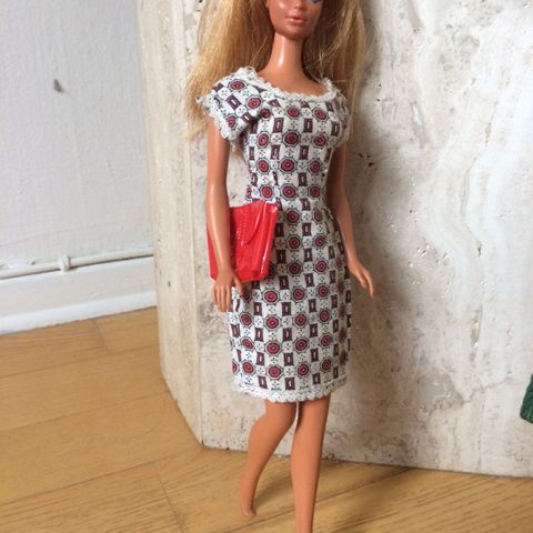 Vintage Barbie Mod - Minikjole slutten av 60 tallet