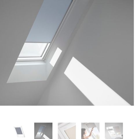 VELUX Blendingsrullegardin 2 stk. Billig!