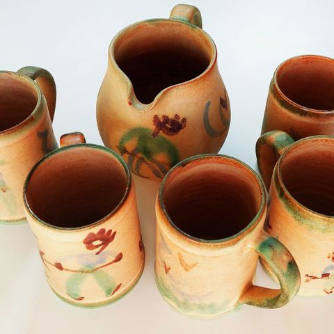 Keramikk fra Gann / Graveren, Sandnes
