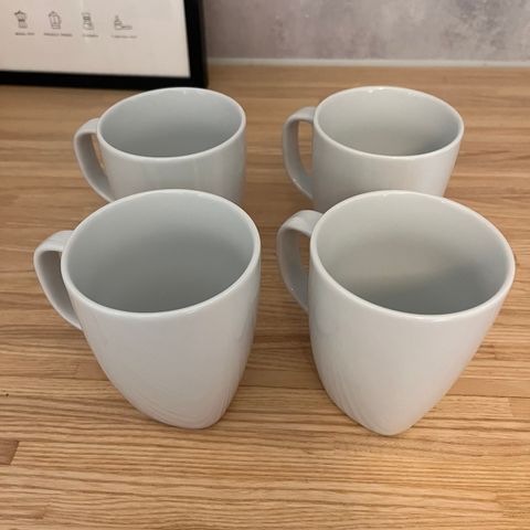 4 kaffekopper fra Ikea