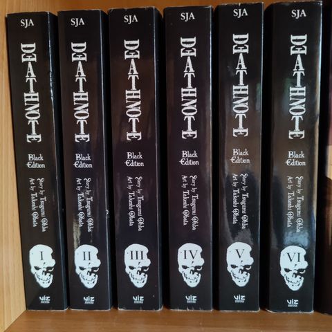 Death Note Black Edition vol. 1-6