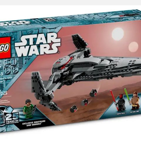 Lego Star Wars 75383 Uten grønn figur. NY