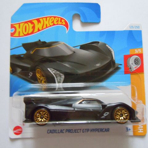 Hot Wheels Ny lekebil 2024 Black Cadillac Project GTP  123/250 HW Turbo 3/5